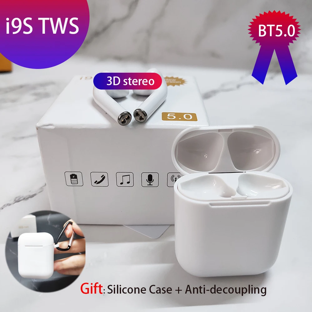 Headphones Wireless tws i 11 Bluetooth Headset i9s-tws in-ear Earphones Subwoofer headphones With Microphone
Headphones Wireless tws i 11 Bluetooth Headset i9s-tws in-ear Earphones Subwoofer headphones With Microphone