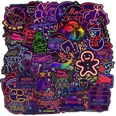 Neon Children'S Stickers Waterproof Environmental Protection PVC Christmas Multi Pattern Graffiti Non Fading OPP Bag Stickers
Neon Children'S Stickers Waterproof Environmental Protection PVC Christmas Multi Pattern Graffiti Non Fading OPP Bag Stickers