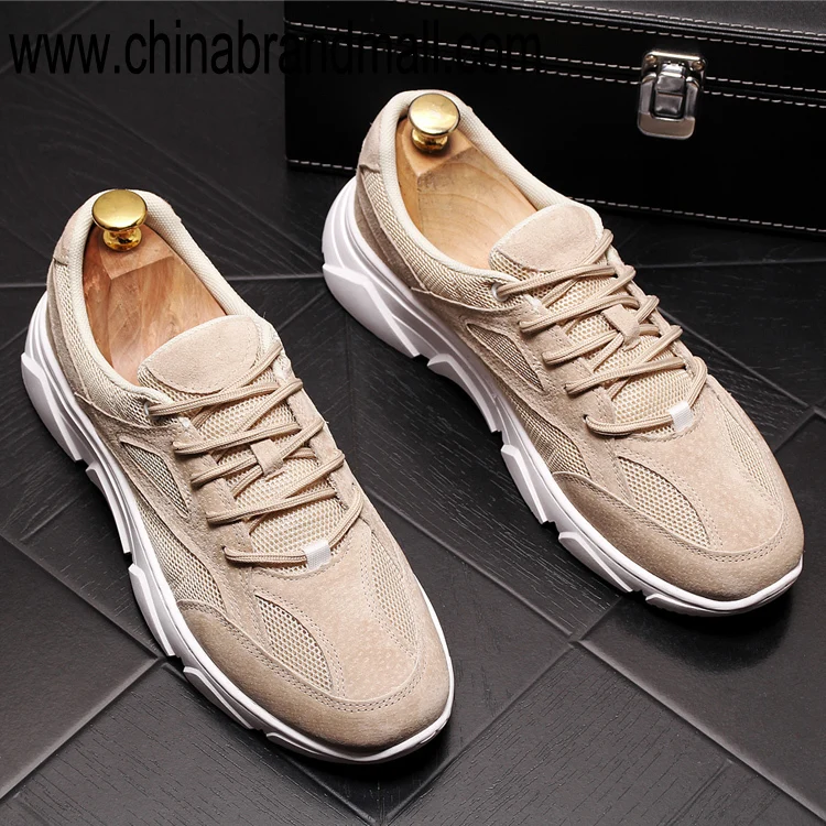 

Designer Lace Up Comfort Trainers Dad Retro Men Sneakers Luxury Brand 2019 High Quality Real Summer Creepers