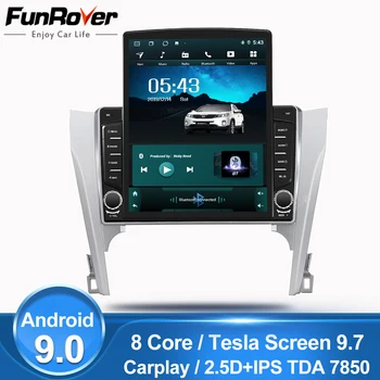 Funrover 9.7" Tesla screen Android 9.0 Car Multimedia Video Player radio Navigation GPS For Toyota Camry 50 55 2012-2014 no dvd
Funrover 9.7" Tesla screen Android 9.0 Car Multimedia Video Player radio Navigation GPS For Toyota Camry 50 55 2012-2014 no dvd