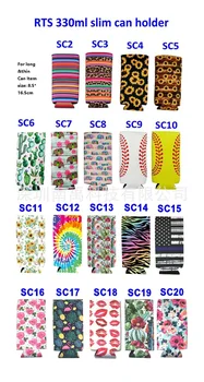 120PCS Slim Can Sleeve Koozie Can Cooler Can holder for Cola Beer
120PCS Slim Can Sleeve Koozie Can Cooler Can holder for Cola Beer