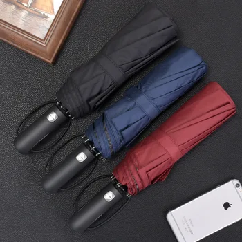 Large Automatic Umbrella Black Umbrella Windproof Waterproof Umbrella Fabric Safe Folding Automatic Open Close Men Women
Large Automatic Umbrella Black Umbrella Windproof Waterproof Umbrella Fabric Safe Folding Automatic Open Close Men Women