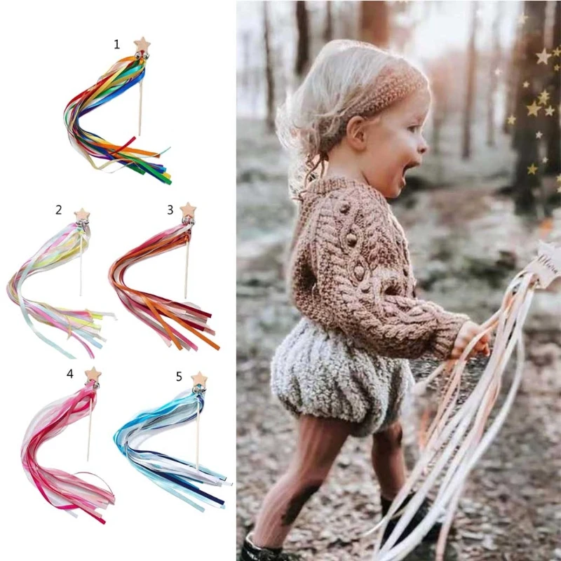 Rainbow Hand Kite Ribbon Sensory Montessori Toy Colorful Dancing Ring Jingle Bells Ribbon Rattle Toys Rainbow Streamers
Rainbow Hand Kite Ribbon Sensory Montessori Toy Colorful Dancing Ring Jingle Bells Ribbon Rattle Toys Rainbow Streamers