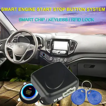 Auto Car Alarm One Start Stop Engine Starline Push Button RFID Lock Ignition Switch Keyless Entry Starter Antitheft System
Auto Car Alarm One Start Stop Engine Starline Push Button RFID Lock Ignition Switch Keyless Entry Starter Antitheft System