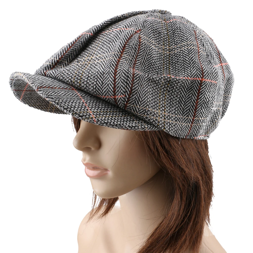 Lattice Newsboy Cap Vintage French Beret Caps Beanie Hats Cotton for Men Women Boys Girls Casual Outdoors Lattice Newsboy Cap Vintage French Beret Caps Beanie Hats Cotton for Men Women Boys Girls Casual Outdoors