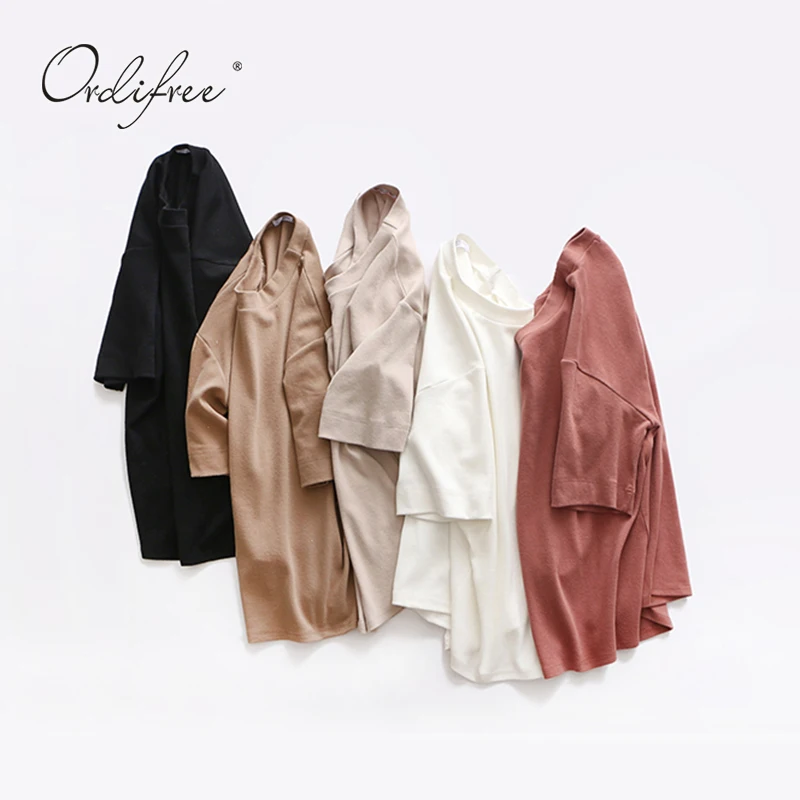 Ordifree 2019 Summer Women T-shirt Loose Casual Top Tees Tshirts Solid Plain Boyfriend Female T Shirt
Ordifree 2019 Summer Women T-shirt Loose Casual Top Tees Tshirts Solid Plain Boyfriend Female T Shirt