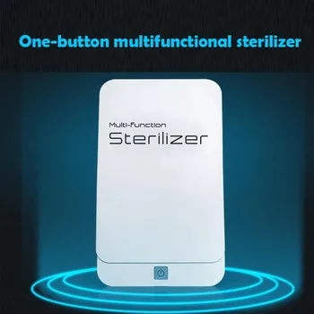 One-button Multi-functional Sterilizer UV-C Disinfection Box - Watch Mobile Phone Disinfection Auto Germicidal Case
One-button Multi-functional Sterilizer UV-C Disinfection Box - Watch Mobile Phone Disinfection Auto Germicidal Case