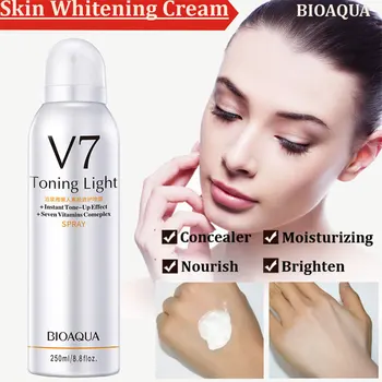 250ml Face Skin Whitening Spray Sunscreen Cream Sunblock Body Lotion Moisturizing Brighten Makeup Base Cream Skin Care Tool
250ml Face Skin Whitening Spray Sunscreen Cream Sunblock Body Lotion Moisturizing Brighten Makeup Base Cream Skin Care Tool