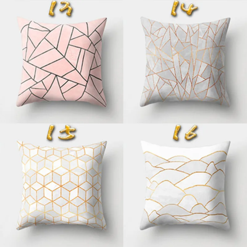 Simple Marble Geometric Cushion Cushion Sofa Chair Decoration Pillow Polyester Car Waist Cushion Home Decoration (no Pillow)
Simple Marble Geometric Cushion Cushion Sofa Chair Decoration Pillow Polyester Car Waist Cushion Home Decoration (no Pillow)