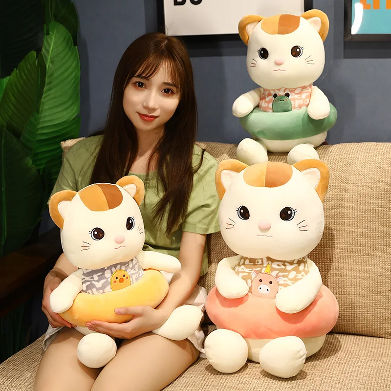 55CM Cartoon Cat Plush Toy Children's Toy Sofa Pillow Cushion Kawaii Plushie Doll Toy Girls Gift Children's Room Decoration
55CM Cartoon Cat Plush Toy Children's Toy Sofa Pillow Cushion Kawaii Plushie Doll Toy Girls Gift Children's Room Decoration