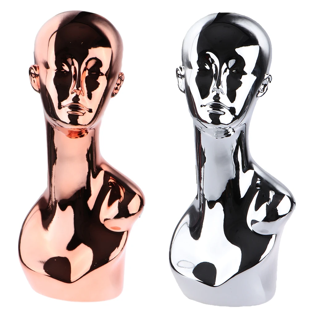 Female Mannequin Head Bust Display Stand Model For Wigs Hair Hat Glasses Jewelry for Showcase Retail Showing Female Mannequin Head Bust Display Stand Model For Wigs Hair Hat Glasses Jewelry for Showcase Retail Showing