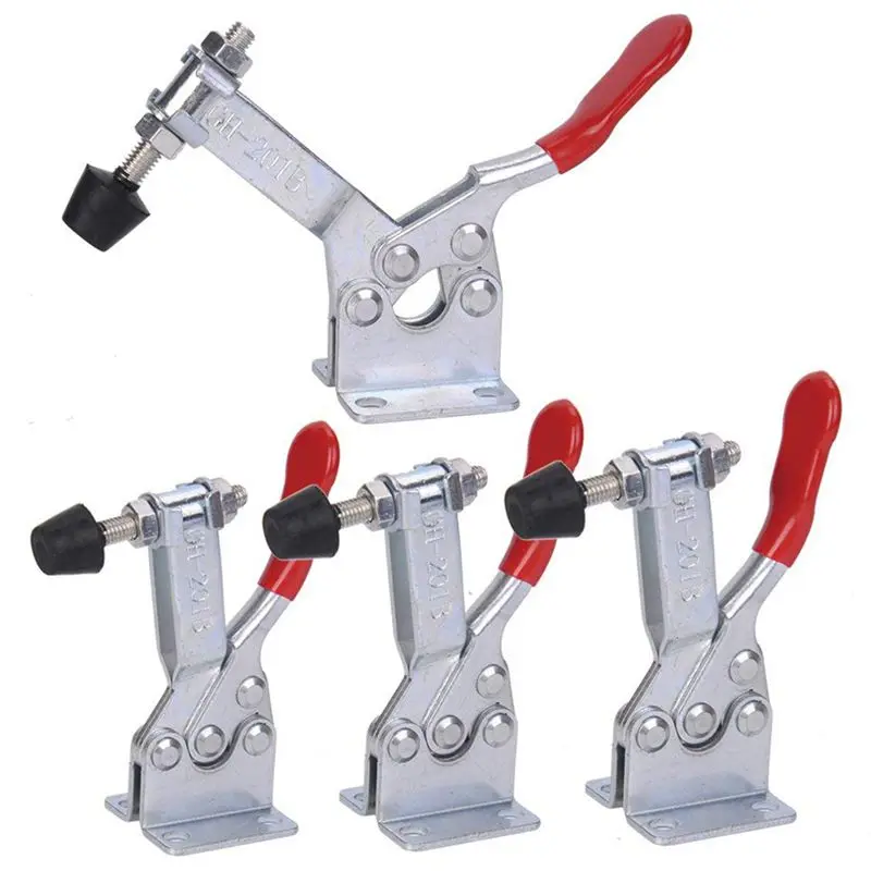 Hand Tool Toggle Clamp 201B Antislip Red Horizontal Clamp 201-B Quick Release Tool 4Pcs
Hand Tool Toggle Clamp 201B Antislip Red Horizontal Clamp 201-B Quick Release Tool 4Pcs