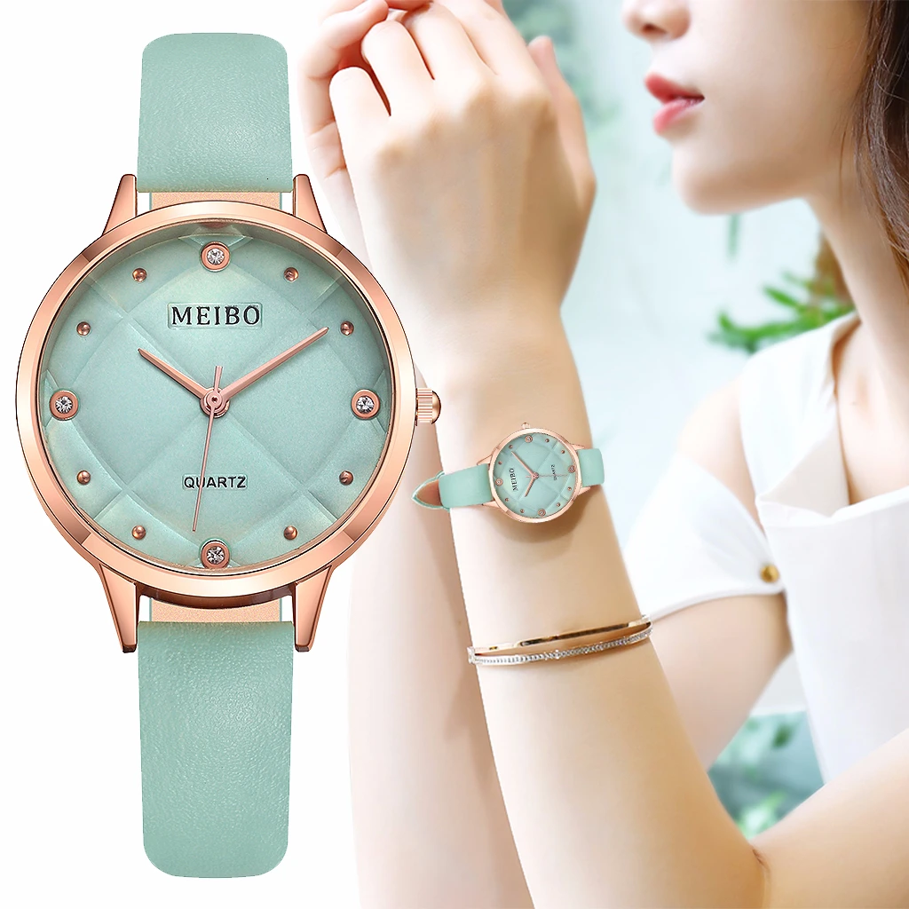 MEIBO Women Leather Watch Luxury Ladies Quartz Analog Watches Gift Clock Relogio Feminino
MEIBO Women Leather Watch Luxury Ladies Quartz Analog Watches Gift Clock Relogio Feminino