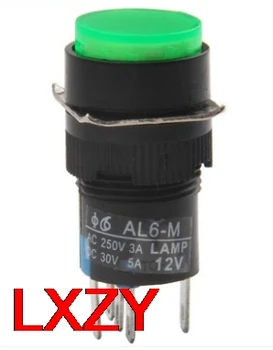 Free Shipping 2pcs/LOT Button switch with lamp 16mm 24V AL6M-A14GC self-locking 5-pin 1open 1close
Free Shipping 2pcs/LOT Button switch with lamp 16mm 24V AL6M-A14GC self-locking 5-pin 1open 1close