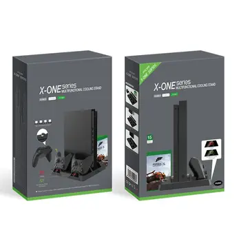 Charging Base Dock with Cooling Fan Universal Dual Controllers Charge Stand for X-BOX One/X/S Game Console Accessories
Charging Base Dock with Cooling Fan Universal Dual Controllers Charge Stand for X-BOX One/X/S Game Console Accessories