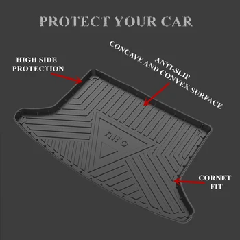 Trunk Mats Customized Car Rear Trunk Storage Mat Cargo Tray Trunk Waterproof Protective Pads Mat Compatible For Kia Niro
Trunk Mats Customized Car Rear Trunk Storage Mat Cargo Tray Trunk Waterproof Protective Pads Mat Compatible For Kia Niro