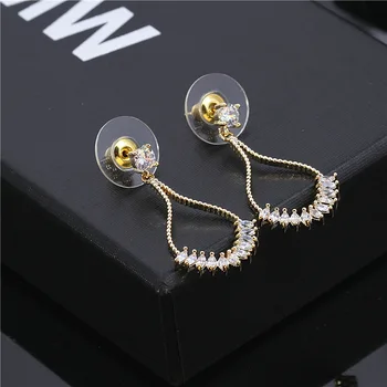 Earrings S925 Silver Needles May Be Activity Earrings Tassels Lengthened Zircon Smart Earrings South
Earrings S925 Silver Needles May Be Activity Earrings Tassels Lengthened Zircon Smart Earrings South