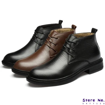 MEN GENUINE LEATHER SHOES CAP TOE LACE UP POINTED TOE OFFICE WEDDING FORMAL DRESS BLACK SHOES OXFORD BOOTS
MEN GENUINE LEATHER SHOES CAP TOE LACE UP POINTED TOE OFFICE WEDDING FORMAL DRESS BLACK SHOES OXFORD BOOTS