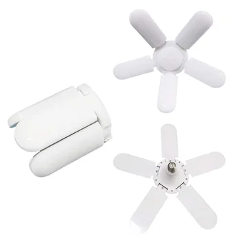 Deformable LED Garage Light 75W E27 Fan Blade Angle Adjustable Ceiling Lamp Led High Bay Industrial Lamp 165-265V/ 85-265V
Deformable LED Garage Light 75W E27 Fan Blade Angle Adjustable Ceiling Lamp Led High Bay Industrial Lamp 165-265V/ 85-265V