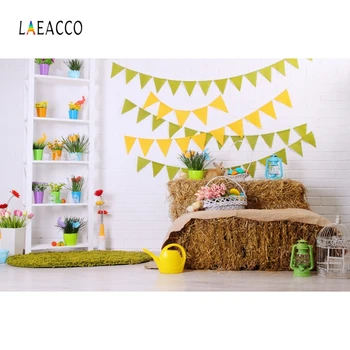 Laeacco Easter Haystack Rabbit Eggs Blooming Plants Green Grass Photography Backgrounds Photographic Backdrops For Photo Studio
Laeacco Easter Haystack Rabbit Eggs Blooming Plants Green Grass Photography Backgrounds Photographic Backdrops For Photo Studio