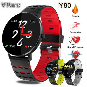 Y80 Smart Watch IP65 waterproof Heart rate monitor Smartwatch Message reminder Fitness tracker For Android/IOS Bluetooth Watch
Y80 Smart Watch IP65 waterproof Heart rate monitor Smartwatch Message reminder Fitness tracker For Android/IOS Bluetooth Watch