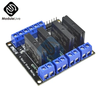 5V 4CH 4 Channel 2A Solid state Relay High and low level trigger power supply Module Solid Relay Module For Arduino
5V 4CH 4 Channel 2A Solid state Relay High and low level trigger power supply Module Solid Relay Module For Arduino