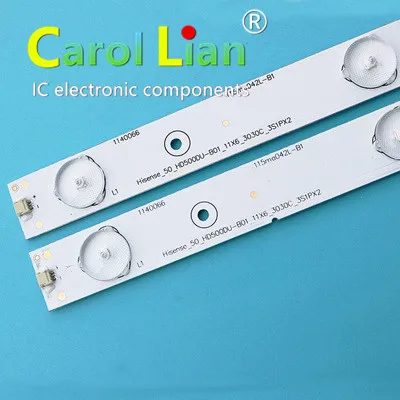 Original for Hi sense LED50K320U, LED50EC590UN LED backlight bulb lamp Hi sense-50-HD500DU-B01-11X6-3030C-3S1PX2 6V lamp
Original for Hi sense LED50K320U, LED50EC590UN LED backlight bulb lamp Hi sense-50-HD500DU-B01-11X6-3030C-3S1PX2 6V lamp
