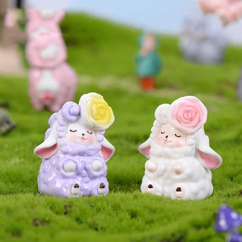 6PCS Resin Cute Alpaca Fox Sheep Ornament for Fairy Garden Figurines Miniature Christmas Home Decoration Accessories
6PCS Resin Cute Alpaca Fox Sheep Ornament for Fairy Garden Figurines Miniature Christmas Home Decoration Accessories