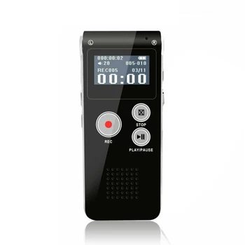 Rechargeable Digital Sound Recorder 8G/16G Voice Dictaphone MP3 Player Record UY8
Rechargeable Digital Sound Recorder 8G/16G Voice Dictaphone MP3 Player Record UY8