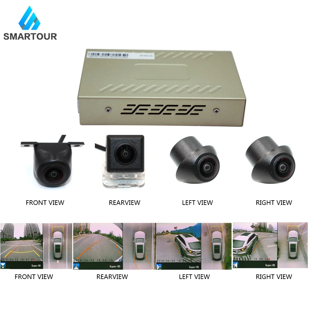 Smartour 3D Around View Monitor AVM System Surveillance Panoramic Outdoor Camera Video DVR Recorder for Jeep Cherokee
Smartour 3D Around View Monitor AVM System Surveillance Panoramic Outdoor Camera Video DVR Recorder for Jeep Cherokee