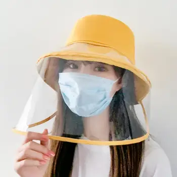 Women Canvas Bucket Hat Removable Protective Hat Face Shield Clear Visor Mask Anti Splash Summer Sun Hat Beach Travel Caps
Women Canvas Bucket Hat Removable Protective Hat Face Shield Clear Visor Mask Anti Splash Summer Sun Hat Beach Travel Caps