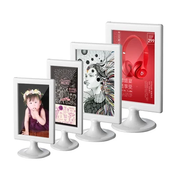 A4 ABS T Shape Desk Sign Holder Card Display Stand Table Menu Service Paper Label Frame Office Club Business Restaurant
A4 ABS T Shape Desk Sign Holder Card Display Stand Table Menu Service Paper Label Frame Office Club Business Restaurant