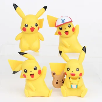 Pokemon Pikachu Figure 9cm Mutil Type Pikachu PVC Action Figures Mini Anime Figure Pokemon Toys Pikachu Model Doll Collect 4pcs
Pokemon Pikachu Figure 9cm Mutil Type Pikachu PVC Action Figures Mini Anime Figure Pokemon Toys Pikachu Model Doll Collect 4pcs