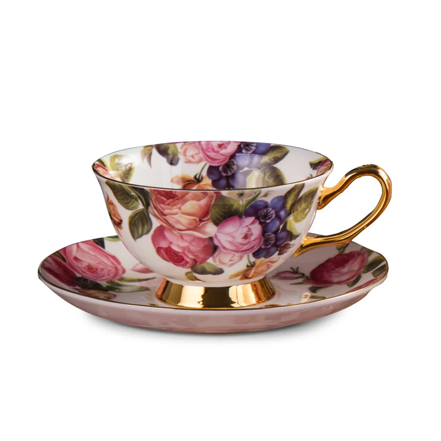 Royal Classic Bone China Porcelain Tea Cup Sets English High Quality Teacup and Saucer Xicaras Miniature Cup and Saucer II50BYD
Royal Classic Bone China Porcelain Tea Cup Sets English High Quality Teacup and Saucer Xicaras Miniature Cup and Saucer II50BYD