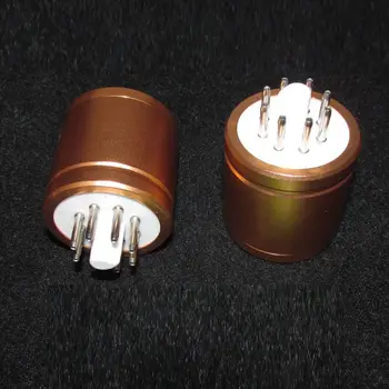 Can be assembled with a large eight-pin ceramic base for signal transformers with hollow pins of shielded aluminum cover DIY
Can be assembled with a large eight-pin ceramic base for signal transformers with hollow pins of shielded aluminum cover DIY