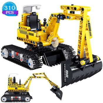 310pcs Technic Design Expert Creates Static Building Block of Engineering Excavator Forklift Children's Toy Christmas Gift
310pcs Technic Design Expert Creates Static Building Block of Engineering Excavator Forklift Children's Toy Christmas Gift