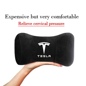 For Tesla Model S Model X Model 3 Car Seat Headrest Neck Pillow Cushion Neck Headrest Soft Suede 1PC
For Tesla Model S Model X Model 3 Car Seat Headrest Neck Pillow Cushion Neck Headrest Soft Suede 1PC