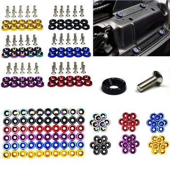 10pcs/Set Color car screw M6 Washer Screw Hex Fasteners Modification Engine Concave Screws Fender Washer Bumper for auto
10pcs/Set Color car screw M6 Washer Screw Hex Fasteners Modification Engine Concave Screws Fender Washer Bumper for auto