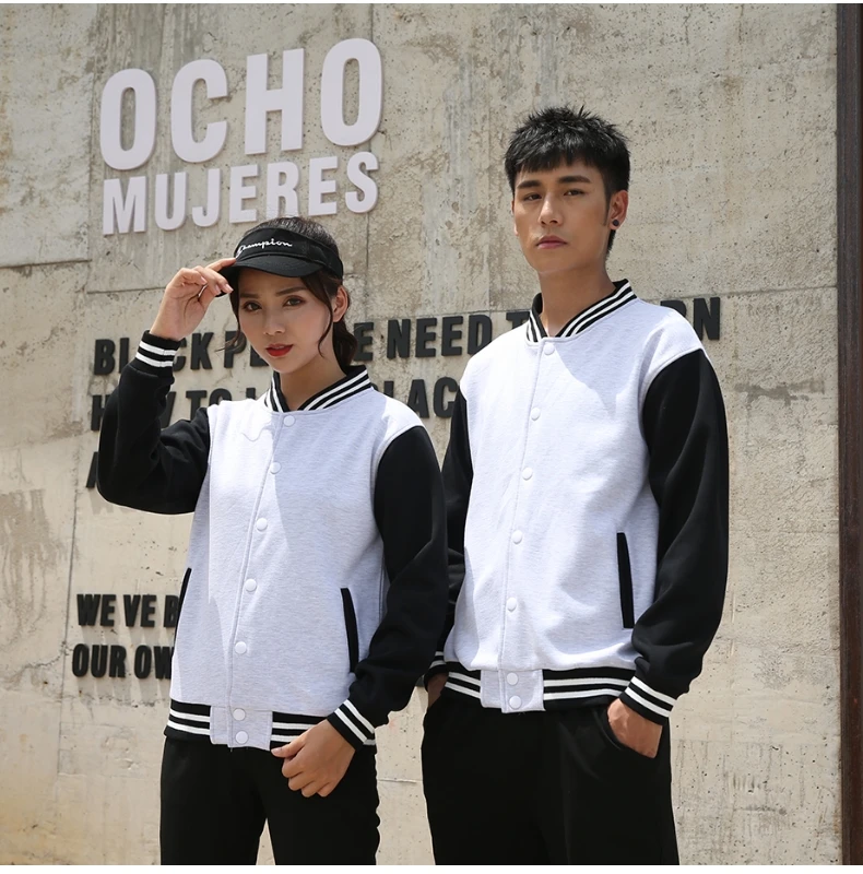 Fashion Baseball Jackets Men Fashion Design Slim Fit College Varsity