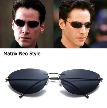 2020 The Matrix Agent Smith Style Polarized Sunglasses Rivets Men Driving titanium Neo Style polygon Sun Glasses for Men
2020 The Matrix Agent Smith Style Polarized Sunglasses Rivets Men Driving titanium Neo Style polygon Sun Glasses for Men