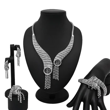 Mirafeel Nigerian Bridal Jewelry Set Flower Pendant Necklace Set Dubai silver Jewelry Sets for Women African Wedding Jewelry
Mirafeel Nigerian Bridal Jewelry Set Flower Pendant Necklace Set Dubai silver Jewelry Sets for Women African Wedding Jewelry