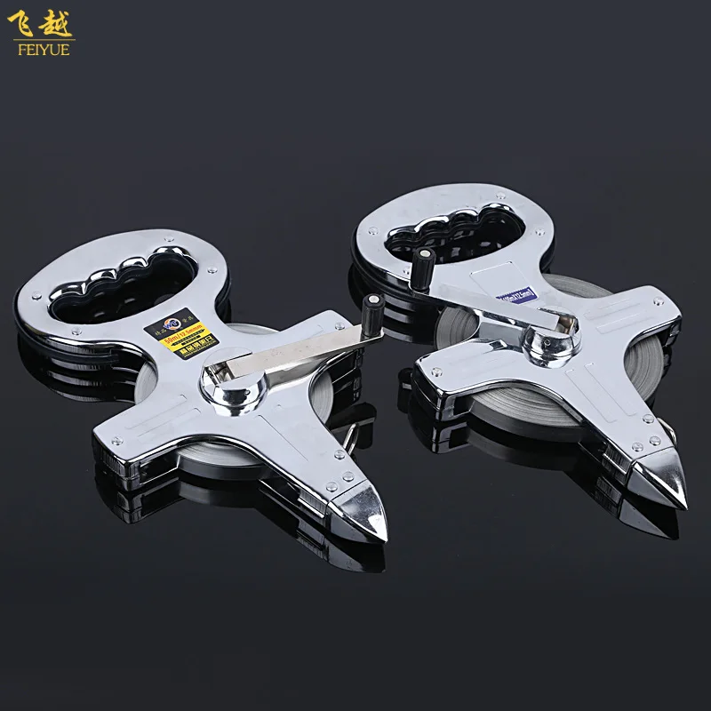 Hardware Steel Ruler 50m100m Portable Stainless Steel Hand Steel Ruler Work Site Measurement Hand-cranking jia chi
Hardware Steel Ruler 50m100m Portable Stainless Steel Hand Steel Ruler Work Site Measurement Hand-cranking jia chi