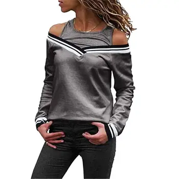 Women LADY Casual T shirts Ladies O-Neck Loose T-shirt Fake two pieces Tee Autumn Top
Women LADY Casual T shirts Ladies O-Neck Loose T-shirt Fake two pieces Tee Autumn Top