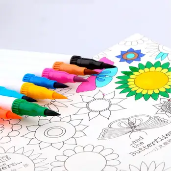 100 Color Fine Dual Tip Brush Pen Drawing Painting Watercolor Art Marker Pens Coloring Manga
100 Color Fine Dual Tip Brush Pen Drawing Painting Watercolor Art Marker Pens Coloring Manga