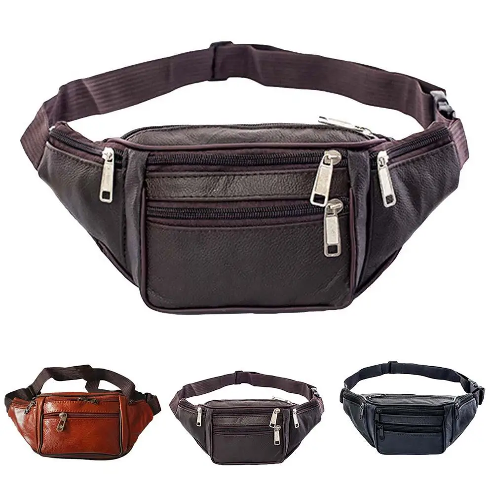 Waist Pack Men Fashion Multifunction Solid Color Multi Pockets Zip Faux Leather Shoulder Waist Bag Mobile Phone Bag hot sales
Waist Pack Men Fashion Multifunction Solid Color Multi Pockets Zip Faux Leather Shoulder Waist Bag Mobile Phone Bag hot sales