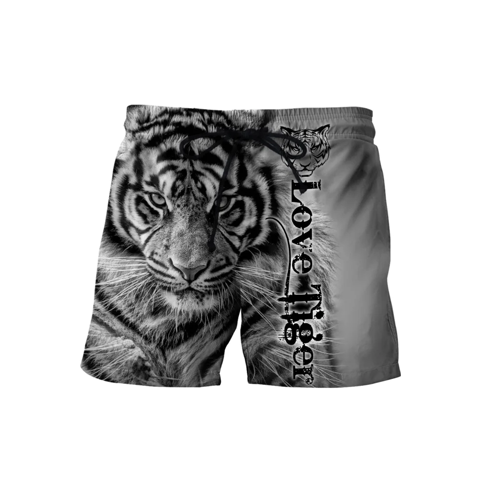 Animal Beautiful Love Tiger 3D All Over Printed Mens Shorts Unisex Streetwear Shorts Summer Beach Polyester Casual Shorts DK-16 Animal Beautiful Love Tiger 3D All Over Printed Mens Shorts Unisex Streetwear Shorts Summer Beach Polyester Casual Shorts DK-16