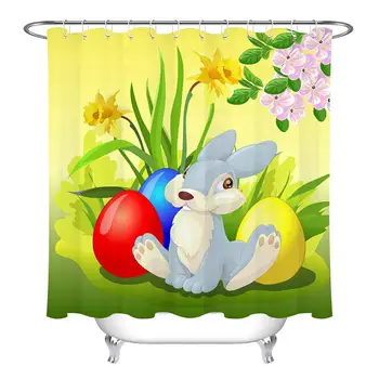 Bathroom Accessories. Shower Curtain: Waterproof and Easy to Clean. Rich Patterns. Give 12 Hooks.Easter Decoration. Rabbit.
Bathroom Accessories. Shower Curtain: Waterproof and Easy to Clean. Rich Patterns. Give 12 Hooks.Easter Decoration. Rabbit.