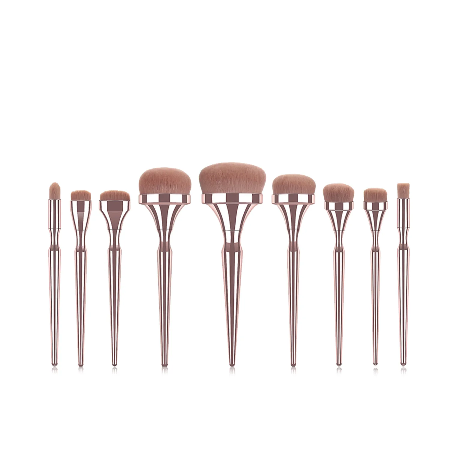 Luxury 9pcs Makeup Brushes Set For Foundation Powder Blush Eyeshadow Concealer Lip Eye Make Up Brush Cosmetics Beauty Tools
Luxury 9pcs Makeup Brushes Set For Foundation Powder Blush Eyeshadow Concealer Lip Eye Make Up Brush Cosmetics Beauty Tools