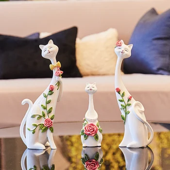 Home Decoration Accessories Gift Ornaments Resin New Rose Wedding Ceremony Practical Anniversary Cats Three Pcs Marriage Lucky
Home Decoration Accessories Gift Ornaments Resin New Rose Wedding Ceremony Practical Anniversary Cats Three Pcs Marriage Lucky