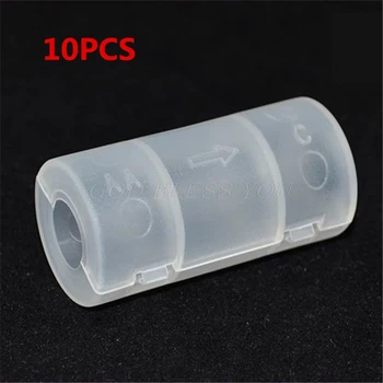 10PCS AA To C Size Battery Converter Adaptor Adapter Case Combination Cell Battery Box Adaptor Holder Case Converter Switch
10PCS AA To C Size Battery Converter Adaptor Adapter Case Combination Cell Battery Box Adaptor Holder Case Converter Switch